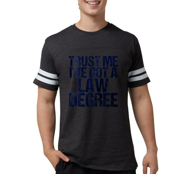 CafePress - Funny Lawyer Men's Football T Shirt - Mens Football Shirt