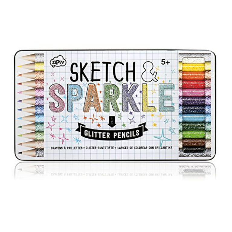 Sparkling creative: Sparkle coloured pencils in great gift sets