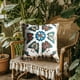thumbnail image 1 of Stereo Embroidery Floral Pillowcase Sofa Pillowcase Living Room Cushion Pillowcase Decorative Ornaments, 1 of 6