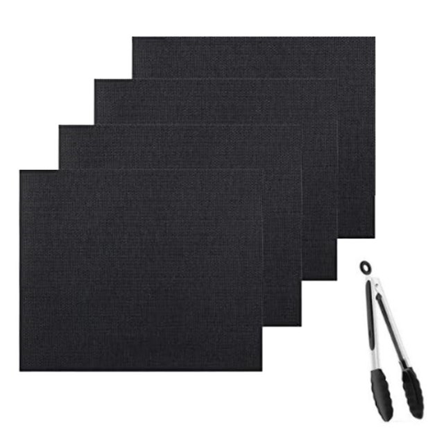 Revestimiento de horno de freidora de aire, alfombrilla antiadherente para hornear para Ninja Sp101 Sp201 Afortunado Sencillez