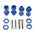 thumbnail image 2 of Vogacara Adaptadores hexagonales RC de 4 piezas, 12 mm a 17 mm, pieza de neumático resistente y confiable, accesorios de actualización, kit de ajuste de Type3 NO3 Vogacara FN001742-02, 2 of 6