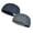 Blue & Dark Gray, variant on 2-Pack Men's Ultra Cooling Brimless Hat Made of Breathable Mesh Adjustable Skull Cap for Summer and Hip Hop Style(Gray & Dark Gray)