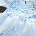 thumbnail image 5 of Cinderella/Ariel/Elsa Princess Dress for Baby Toddler Girls Halloween Fancy Party Outfit, 5 of 7
