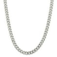 thumbnail image 2 of 925 Sterling Silver Curb Link Chain Necklace, 2 of 5