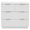 White | 4 Drawers, variant on GZXS Dresser with 6 Drawers, Chest of Drawers, Storage Organizer for Living Room, Bedroom, Hallway, White
