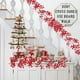 thumbnail image 4 of Adornos navideños, adornos navideños, regalos navideños, hiedra navideña, decoraciones atmosféricas, ramas de hiedra artificial envueltas, bayas de año nuevo, hiedra navideña de frutos rojos, ratán de, 4 of 6