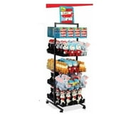 Aurora R1675 64 in. Back to Back Metal Display