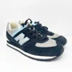 thumbnail image 2 of New Balance Mens 574 KJ574CKG Black Running Shoes Sneakers Size 6, 2 of 6