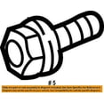 thumbnail image 2 of CHRYSLER OEM Water Pump-Pulley Bolt 6506270AA, 2 of 2