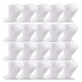 thumbnail image 3 of TeeHee Women's Valued 20 Pack Fashion No Show Cotton Socks (White), 3 of 5