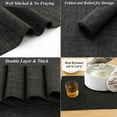 thumbnail image 4 of Washable Cloth Placemats Set of 4 Heat Resistant Non Slip Double Layer Thick Fabric Fall Table Place Mats, 4 of 9