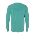 thumbnail image 3 of Comfort Colors - Garment-Dyed Heavyweight Long Sleeve T-Shirt - 6014 - Seafoam, 3 of 3