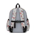 thumbnail image 3 of Fireman and Dalmatian Grey Pattern Backpack for School, Cute School Bag with Adjustable Shoulder Straps and Padded Back, 13.4"x11"x4.7", 3 of 5