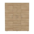 thumbnail image 4 of Armario Armable moderno de cuatro puertas con cajones modelo Bariloche color Beige marca Excelsior, 4 of 6
