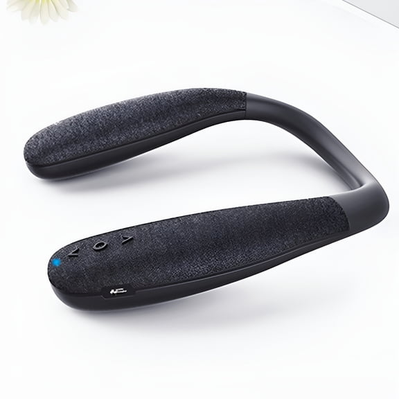 GJX Wearable Neck Speaker Bluetooth 5.0, Portable Wireless Audio With Surround Sound, Hands-Free For Outdoor, Travel And Home
