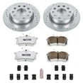thumbnail image 3 of PowerStop Rear Z26 Street Warrior Carbon-Fiber Ceramic Brake Pad and Drilled and Slotted Rotor Kit Fits: AUDI VOLKSWAGEN Select Models K5671-26, 3 of 9