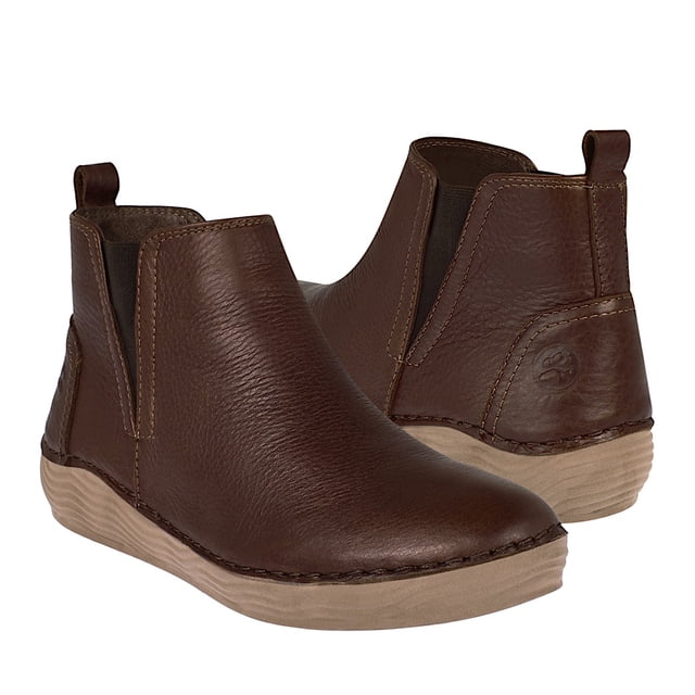BOTINES DAMA LOBO SOLO 5078 PIEL CAFÉ