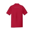 thumbnail image 6 of Port Authority Pinpoint Mesh Polo-XS (Rich Red), 6 of 6