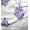 Violet Moyen, variante sur Soimoi Tissu Voile de Coton Feuilles et Floral Imprimé au Bloc Tissu d'Artisanat au Yard 56 Pouces de Large