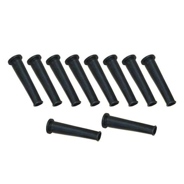 10 Uds. Funda protectora de cable de goma, accesorios protectores de alivio de tensión para máquinas de corte, herramientas eléctricas duraderas, 70 mm x 8 mm shamjiam Protector de cable