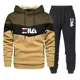 thumbnail image 4 of Nuevos pantalones de chándal de marca de alta calidad para hombre, sudaderas con capucha informales + pantalones largos, conjunto de 2 uds, ropa estampada de moda para exteriores, ropa deportiva para, 4 of 5