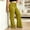 *Green, variant on Plus Size Women's Drawstring Elastic Waist Straight Leg Pants with Pockets ,Casual Solid Color Long Trousers Red,Women's Plus XXXL