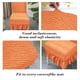 thumbnail image 4 of Funda de silla elástica lavable extraíble, fácil de instalar, spandex de nylon, 50-38 cm, para la cocina del hotel, varios colores, textura de terciopelo jacquard, fondo elástico antideslizante, 4 of 6