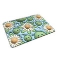 thumbnail image 2 of Alfombrilla de Baño Absorbente Gloria Antideslizante Lindo Suave Multiusos Amarillo 50cmx80cm, 2 of 9