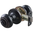 thumbnail image 2 of Miseno Mlk3050 Druid Ridged Ball Privacy Door Knob Set - Bronze, 2 of 7
