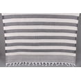 thumbnail image 4 of Personalized Turkish Towel, Turkish Towel Beach, Cream-Black Towel, Striped Towel, 36x67 Inches Towels With Names, Yoga Towel,, 4 of 9