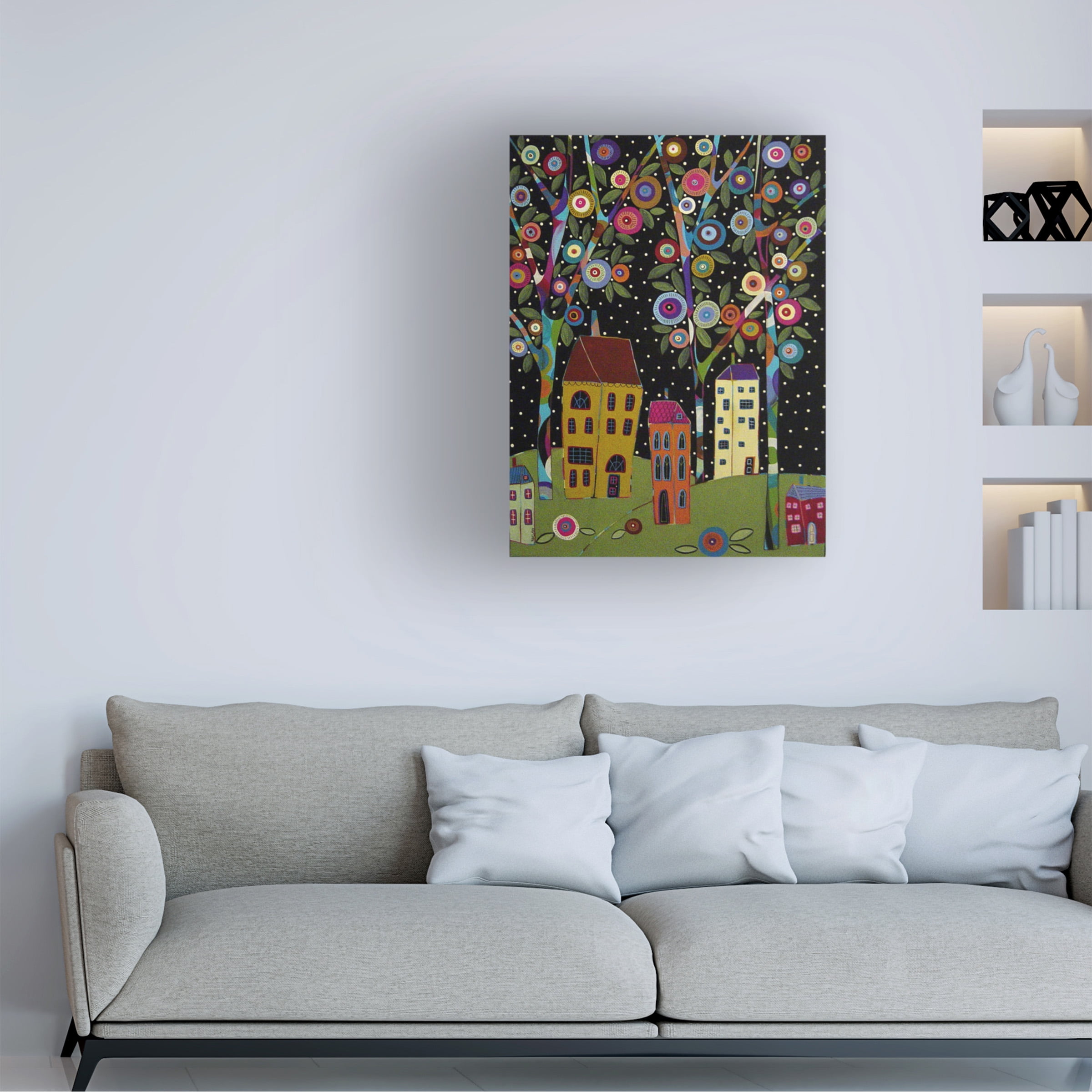 Trademark Fine Art 'Dotted Night - DSC01471' Canvas Art by Karla Gerard