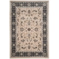 thumbnail image 2 of SAFAVIEH Lyndhurst Janel Traditional Bordered Area Rug, Light Beige/Anthracite, 4' x 6', 2 of 6