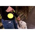 thumbnail image 2 of WIGZI Reflective Gel Retractable Leash, Yellow, Medium, 2 of 6