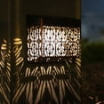 thumbnail image 6 of Solar Lights Outdoor Led Wall Lamp 2 Pack Waterproof Garden Decor for Patio Yard Fence, 6 of 8