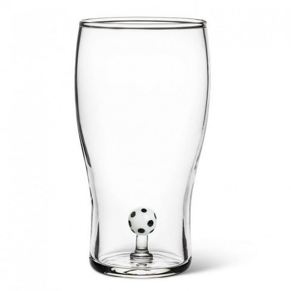Soccer Ball Icon Beer Glass