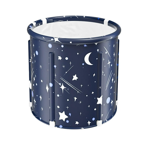 Bañera Plegable Portátil Sunnimix Cubo de bañera plegable 70 cm x 65 cm