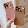 thumbnail image 2 of Cute 3D Cherry Candy Color Soft Phone Case Compatible with iPhone Case (Pink,iPhone 14 Pro), 2 of 7