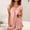 Pink, variant on WCJM 2 Piece Short Sleeve Pajama Set, Women's Soft Top and Shorts with Pocket for Wedding Events Dark Blue 2 Pcs Lounge Sets