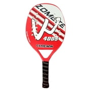 Beach Tennis Racket Carbon Fiber Grit Face EVA Memory Foam Core