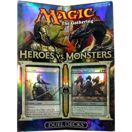 Magic: the Gathering Heroes vs Monsters Duel Deck (Best Monster Gwent Deck)