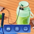 thumbnail image 6 of Juicer Cup | 2025 Usb Rechargeable Juicer Cup, Portable Blender with Digital Display - Stainless Steel Smoothie Maker for Protein Shakes, Kitchen & Travel Essential Green, 6 of 9