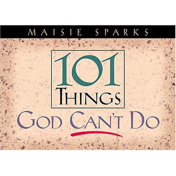 Pre-Owned 101 Things God Can't Do 9780785274629