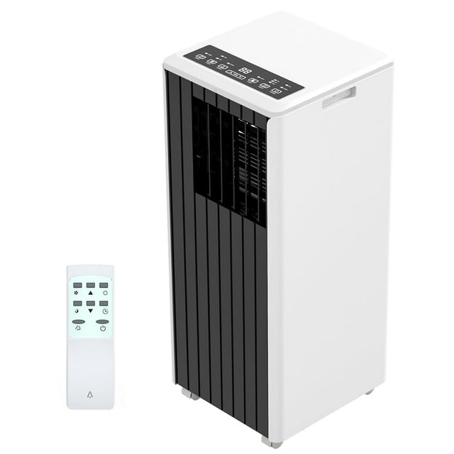 Aire acondicionado portátil de 8000 BTU para habitaciones de hasta 350 pies cuadrados