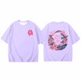 thumbnail image 4 of SNKSDGM Girls Shirts for Girls 9-10 Oversized Clothes for Girls 10-12 Sweatshirts Children's Printed Round Neck Short Sleeved T Shirt for Boys and Girls 10-11 Years, 4 of 4