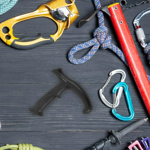 LOLIPPYY Replacement Cane Handle Black Carbon Fiber 4Pcs