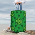 thumbnail image 4 of Uemuo St Patrick's Day5 Printed Washable Luggage Cover - Fashion Suitcase Protector Fits 18-32 Inch Luggage -, 4 of 9