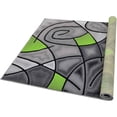 thumbnail image 4 of HR HANDCRAFT RUGS HR Abstract Area Rug Modern Contemporary Swirls Pattern 8' x 10' - Green, 4 of 5