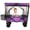Purple, variant on 480Lbs Collapsible Wagon with Canopy,Wagon Stroller with 7" All-Terrain Wheels, Lightweight Foldable Wagon, Large Capacity for Camping, Shopping, Sports, and Garden Use,orange with mosquito net