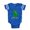 Royal Blue, variant on CafePress - Lacrosse_Laxasaurusrex - Cute Infant Baby Football Bodysuit
