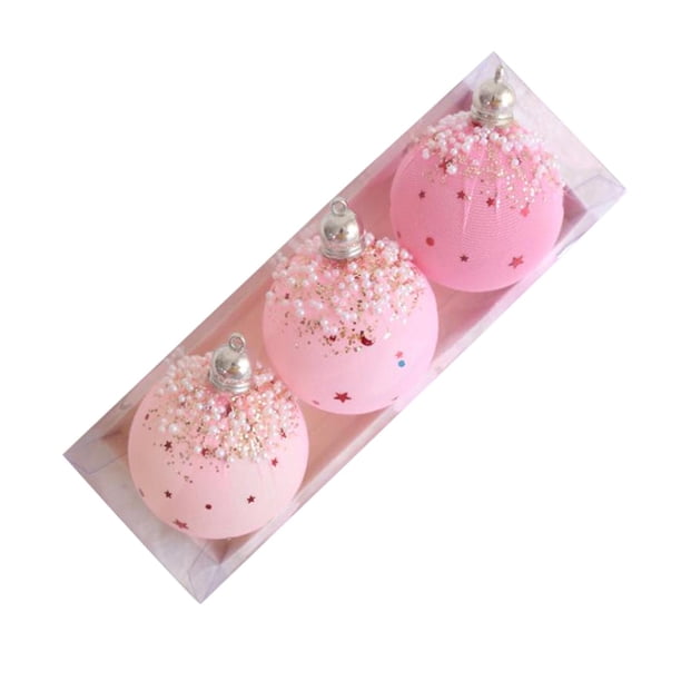 3 uds bolas de Navidad decoraciones de año Nuevo Chino adornos de decoración de oficina decoraciones colgantes de Navidad para vacaciones al aire